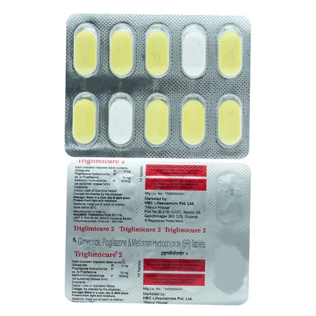 Triglimicure 2 Tablet 10's