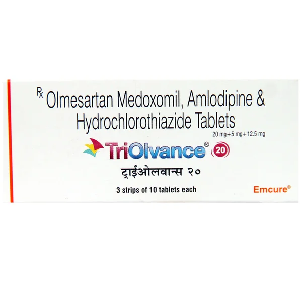 Triolvance 20 Tablet 10's, Pack of 10 TABLETS