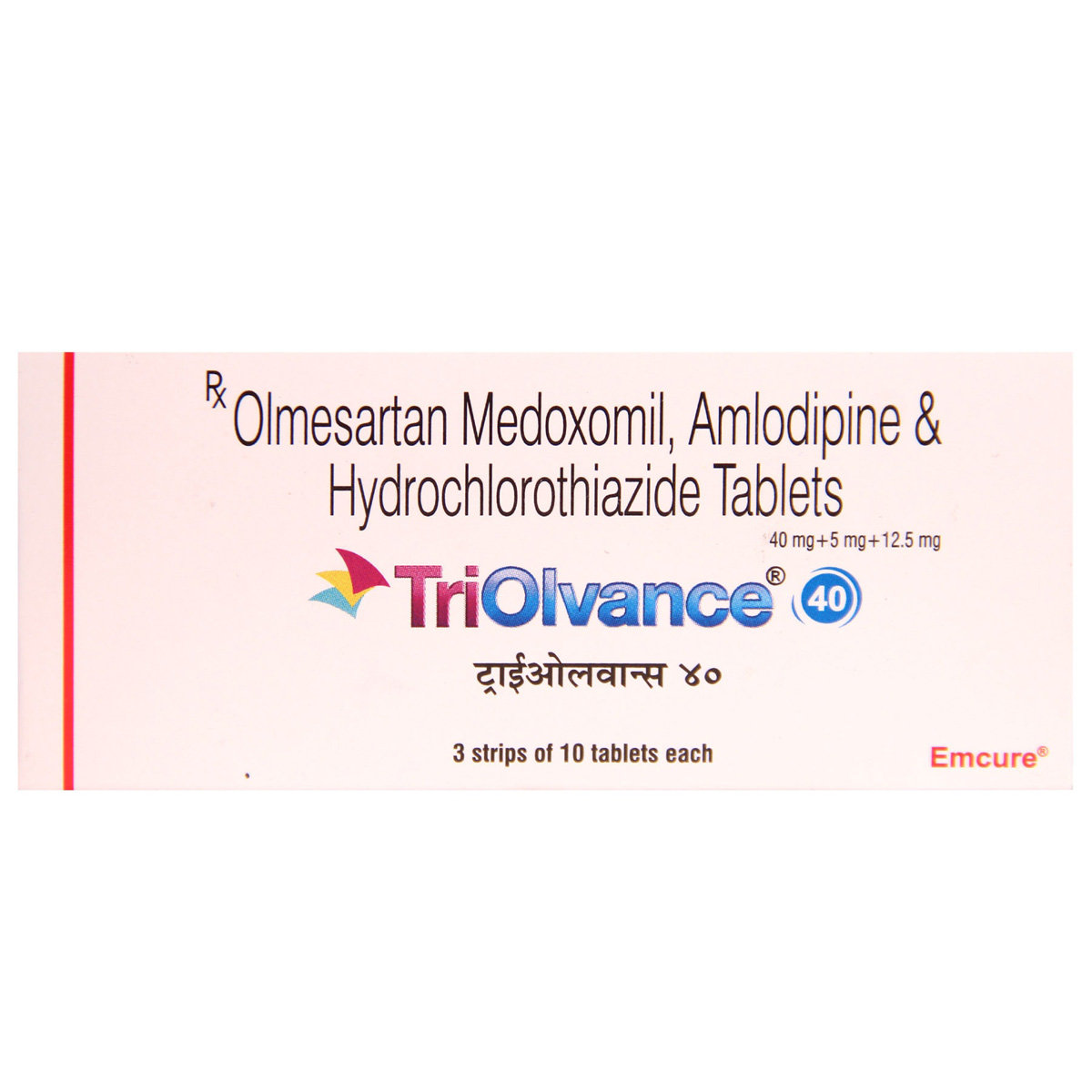 Tri Olvance 40 Tablet 10's, Pack of 10 TABLETS Tri Olvance 40 Tablet 10's, Pack of 10 TABLETS