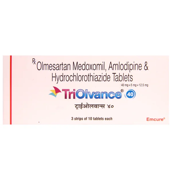 Tri Olvance 40 Tablet 10's, Pack of 10 TABLETS