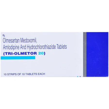 Tri-Olmetor 20 Tablet 10's