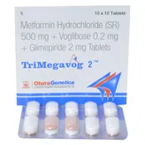 TriMegavog 2 Tablet 10's, Pack of 10 TABLET SRS