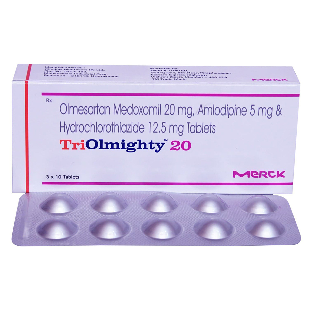 Triolmighty 20 Tablet 10's, Pack of 10 TABLETS Triolmighty 20 Tablet 10's, Pack of 10 TABLETS