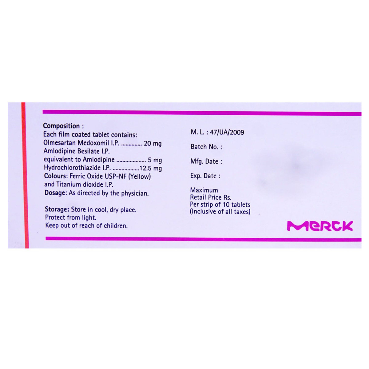 Triolmighty 20 Tablet 10's, Pack of 10 TABLETS Triolmighty 20 Tablet 10's, Pack of 10 TABLETS