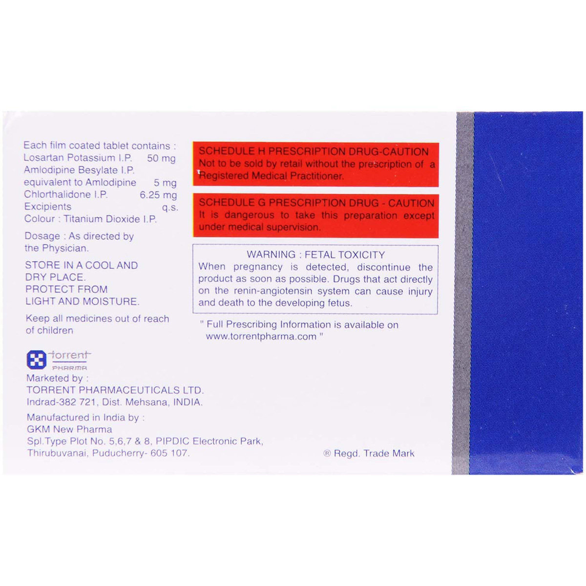 Trilosar 6.25 Tablet 10's, Pack of 10 TABLETS Trilosar 6.25 Tablet 10's, Pack of 10 TABLETS