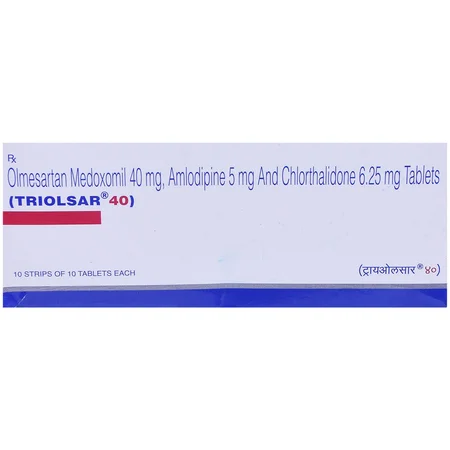 Triolsar 40 Tablet 10's