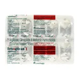 Trivoglicad 1mg/500/mg/0.3mg Tablet 10's, Pack of 10 TABLETS