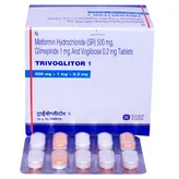 Trivoglitor 1 Tablet 10's, Pack of 10 TABLETS