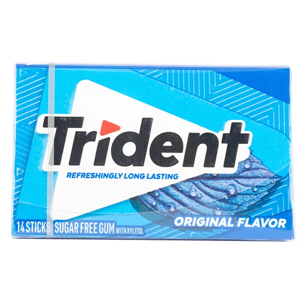 Trident Original Sugar Free Gum, 14 Sticks, Pack of 1