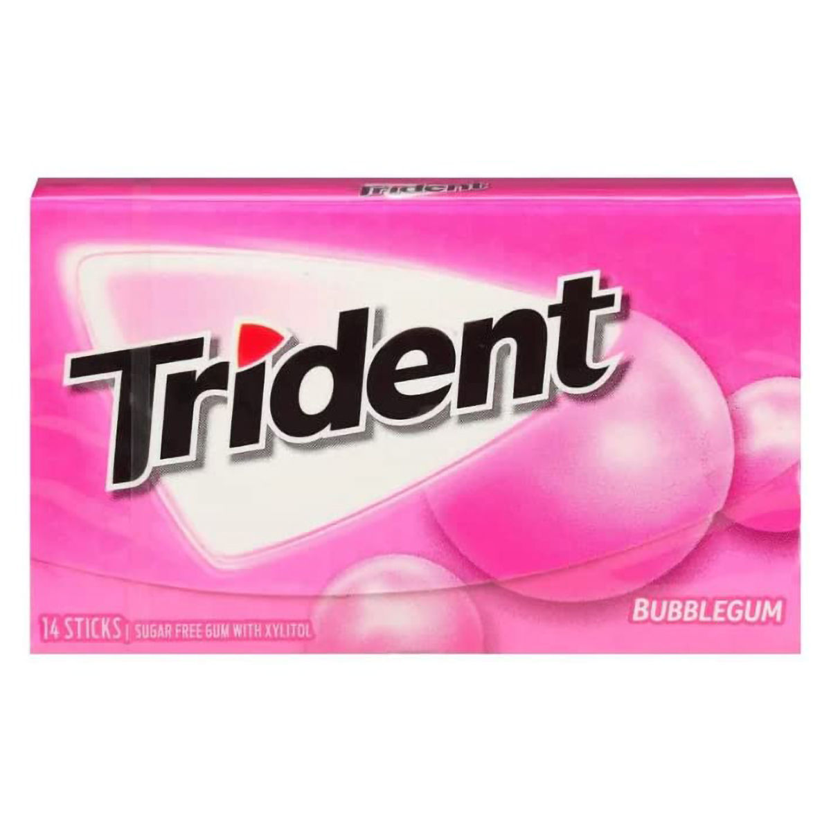 Buy Trident Sugarfree Gum Bubblemint, 14 Stick Online