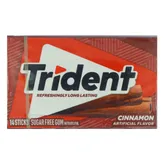 Trident Cinnamon Sugarfree Gum, 14 Count, Pack of 1