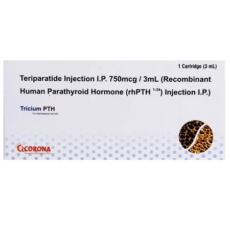 Tricium PTH 750mcg Injection 3 ml