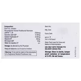 Tricium PTH 750mcg Injection 3 ml, Pack of 1 INJECTION