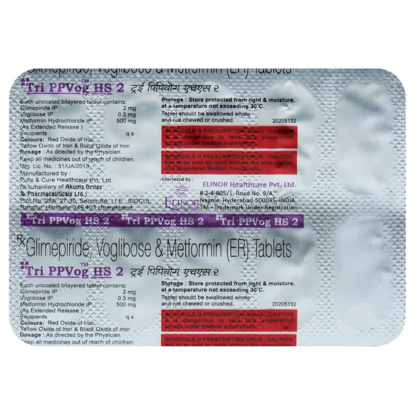 Tri PPVOG Hs2 Tablet 10's, Pack of 10 TABLETS