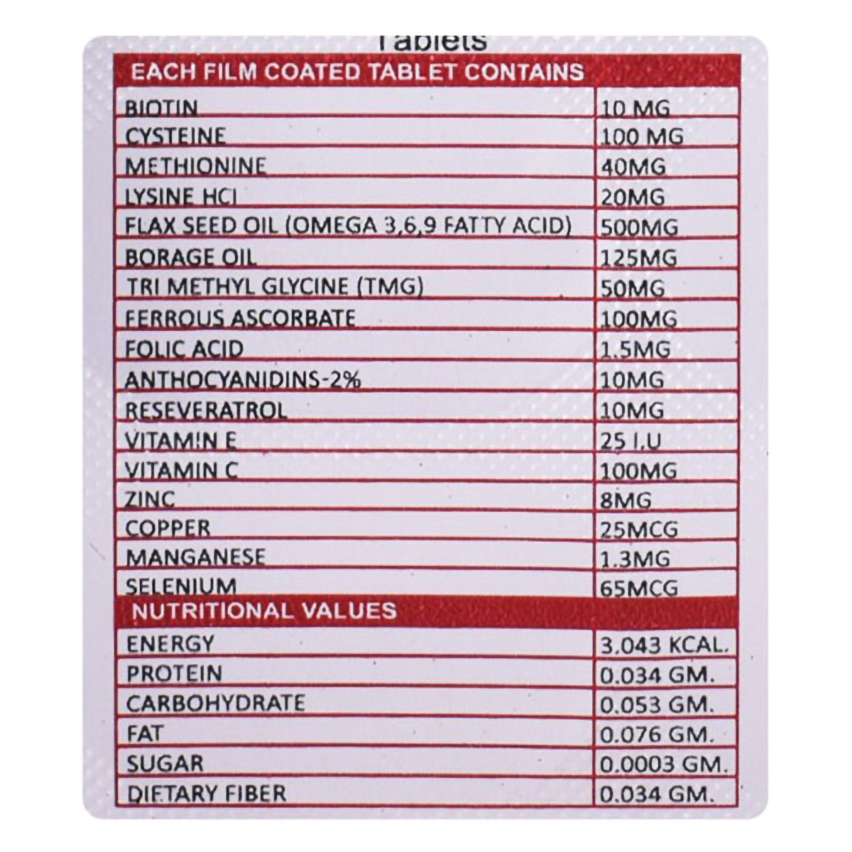 Triboost Tablet 10's, Pack of 10 Triboost Tablet 10's, Pack of 10
