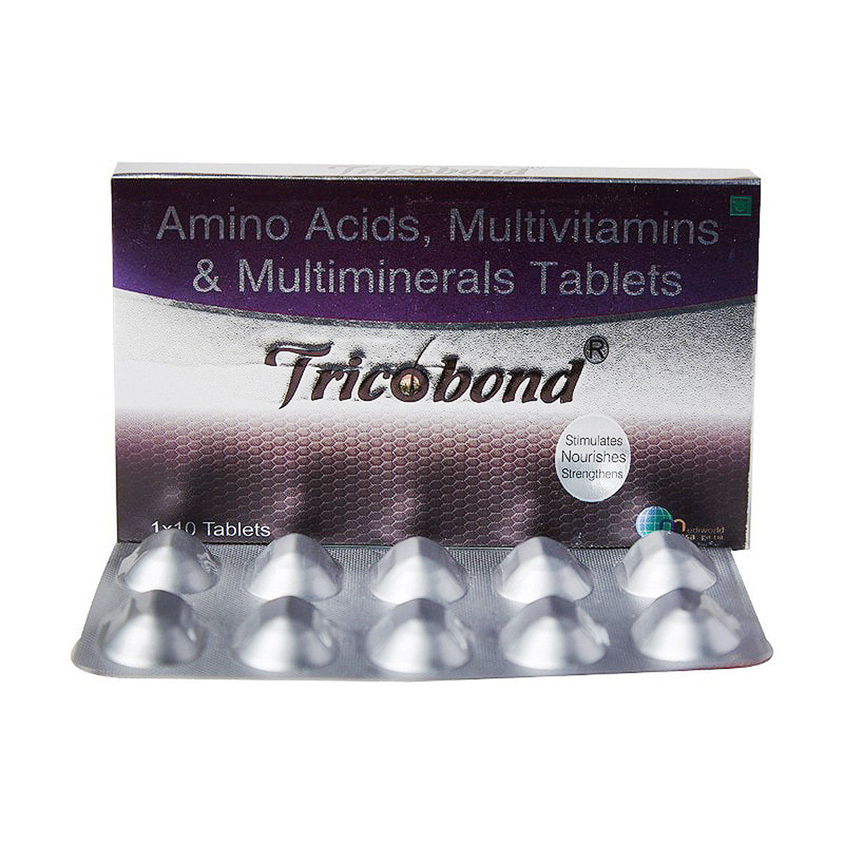 Tricobond Tablet 10's, Pack of 10 Tricobond Tablet 10's, Pack of 10