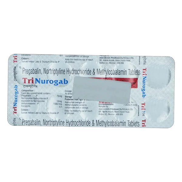 TriNurogab Tablet 10's
