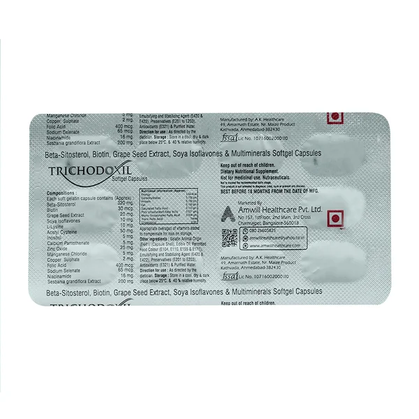 Trichodoxil Softgel Capsule 10's