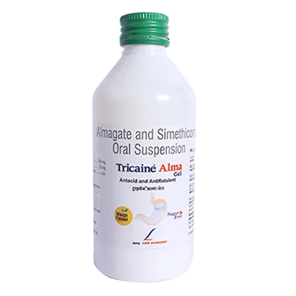 Tricaine Alma Gel S/F Mango Flav Suspension 200ml