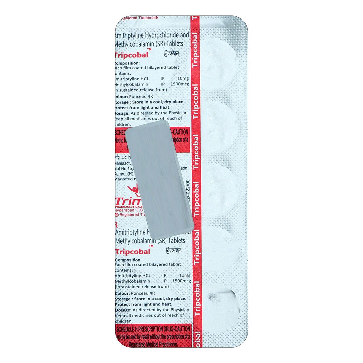 Tripcobal Tablet 10's, Pack of 10 TABLETS Tripcobal Tablet 10's, Pack of 10 TABLETS