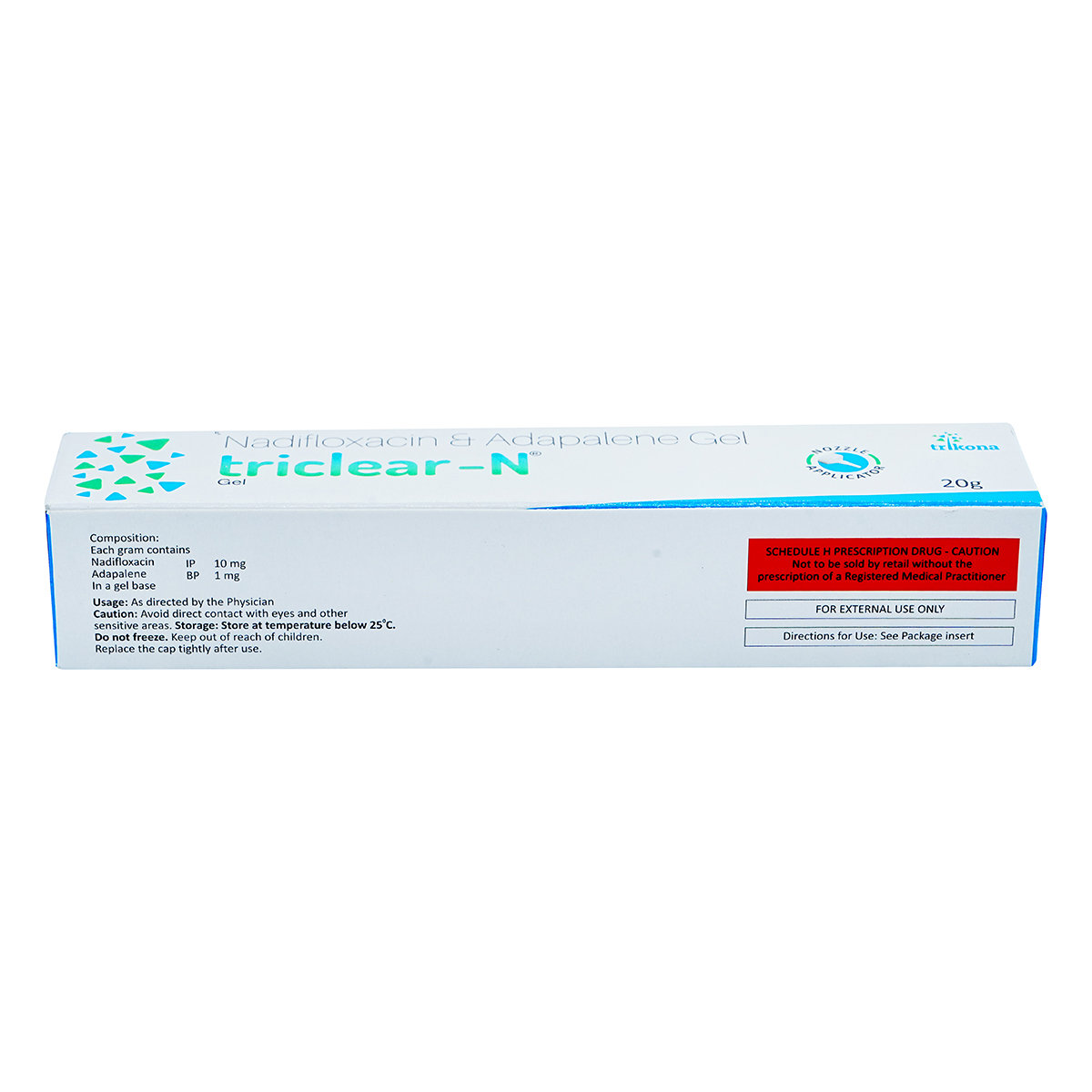Triclear-N Gel 20 gm, Pack of 1 Gel Triclear-N Gel 20 gm, Pack of 1 Gel