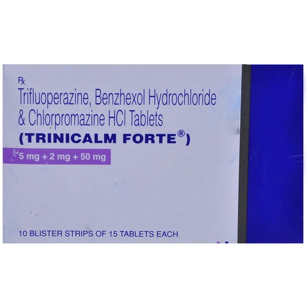 Trinicalm Forte 5 mg/2 mg/50 mg Tablet 15's