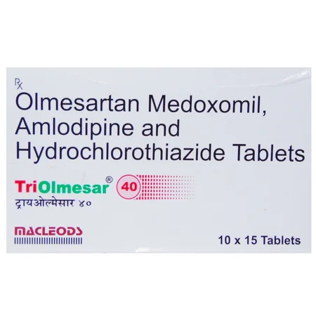 Triolmesar 40 Tablet 15's