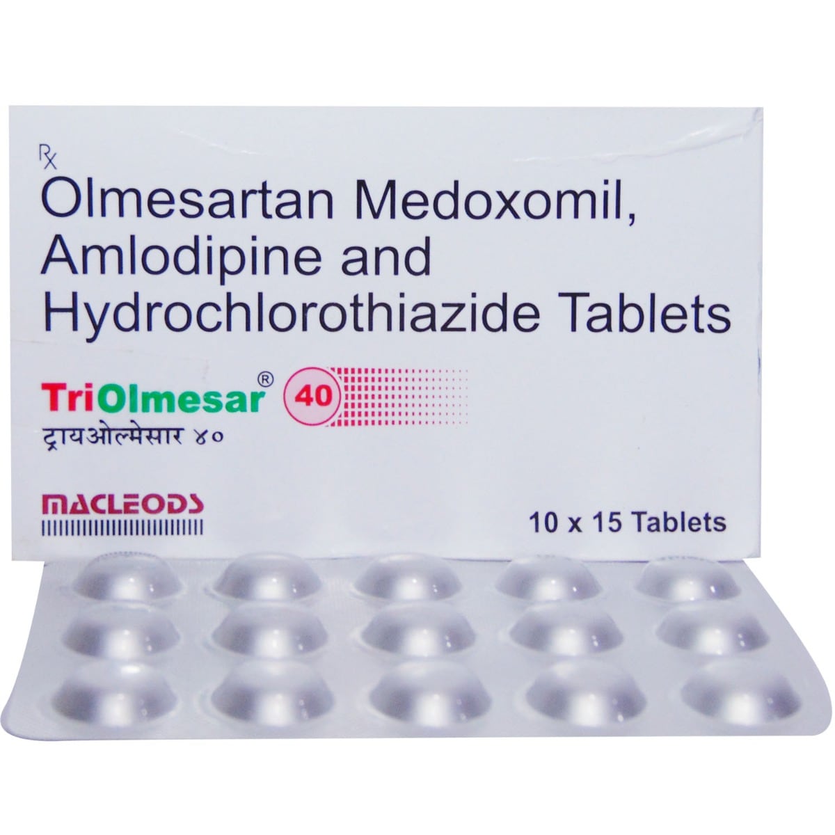 Triolmesar 40 Tablet 15's, Pack of 15 TabletS Triolmesar 40 Tablet 15's, Pack of 15 TabletS
