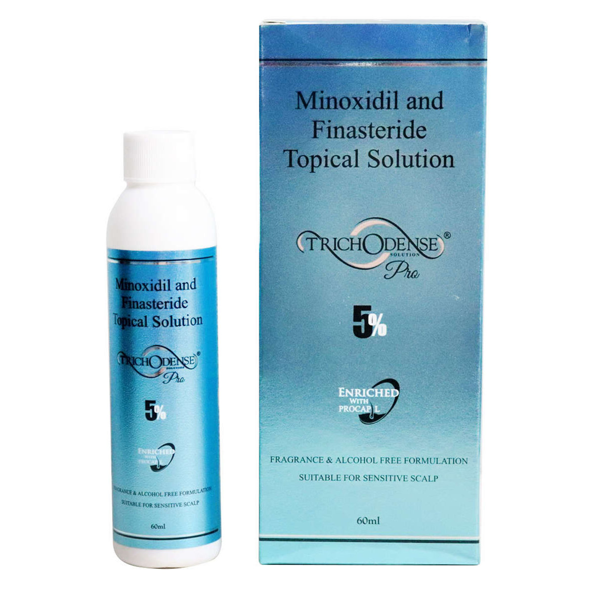 Trichodense Pro 5% Topical Solution 60 ml, Pack of 1 Solution Trichodense Pro 5% Topical Solution 60 ml, Pack of 1 Solution