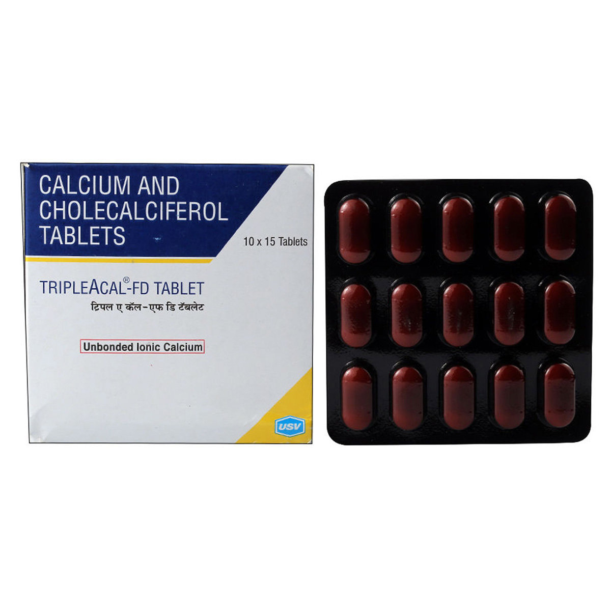 Tripleacal-FD Tablet 15's, Pack of 15 Tripleacal-FD Tablet 15's, Pack of 15