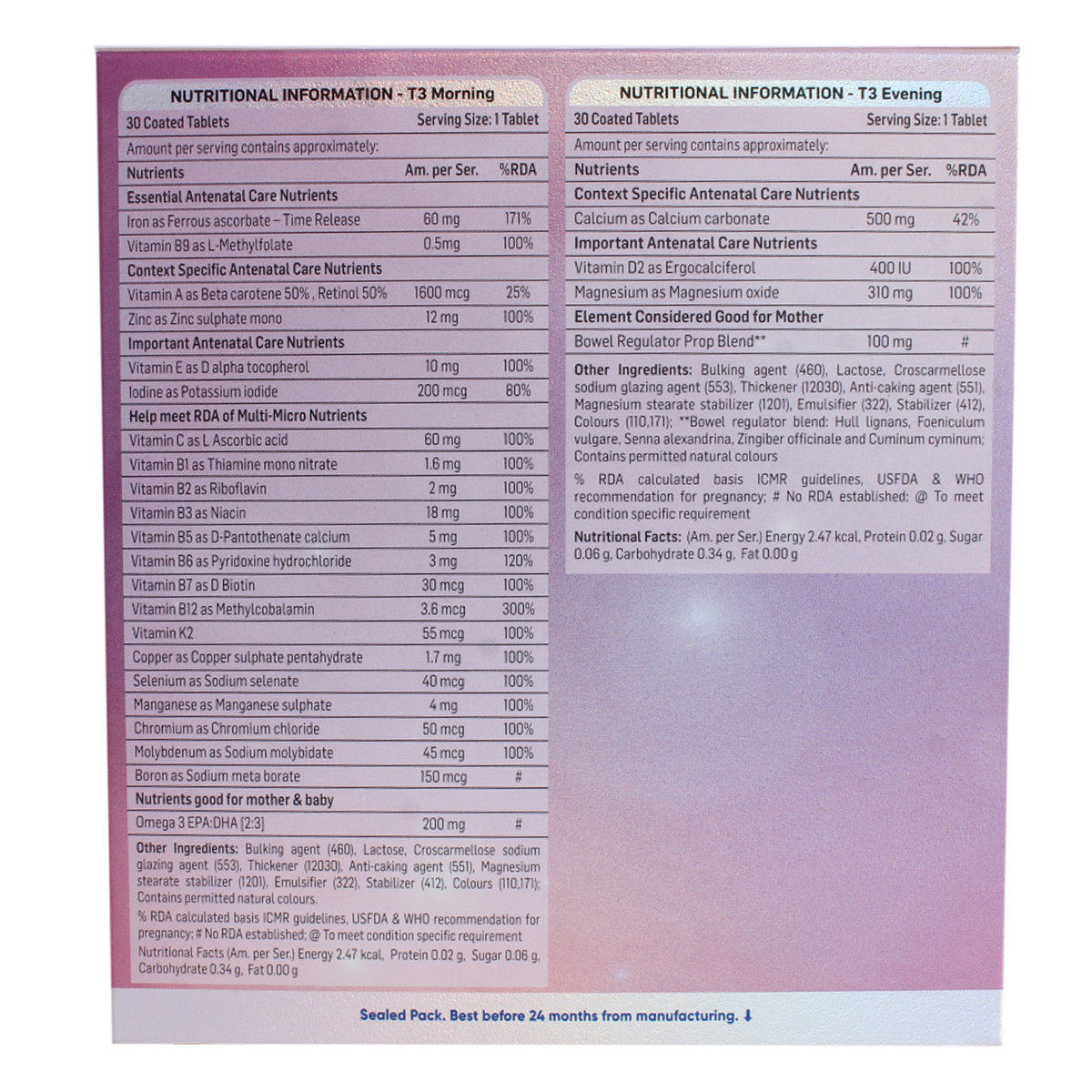 Trimacare 3 Plusplus Tablet 2x30's, Pack of 1 Trimacare 3 Plusplus Tablet 2x30's, Pack of 1