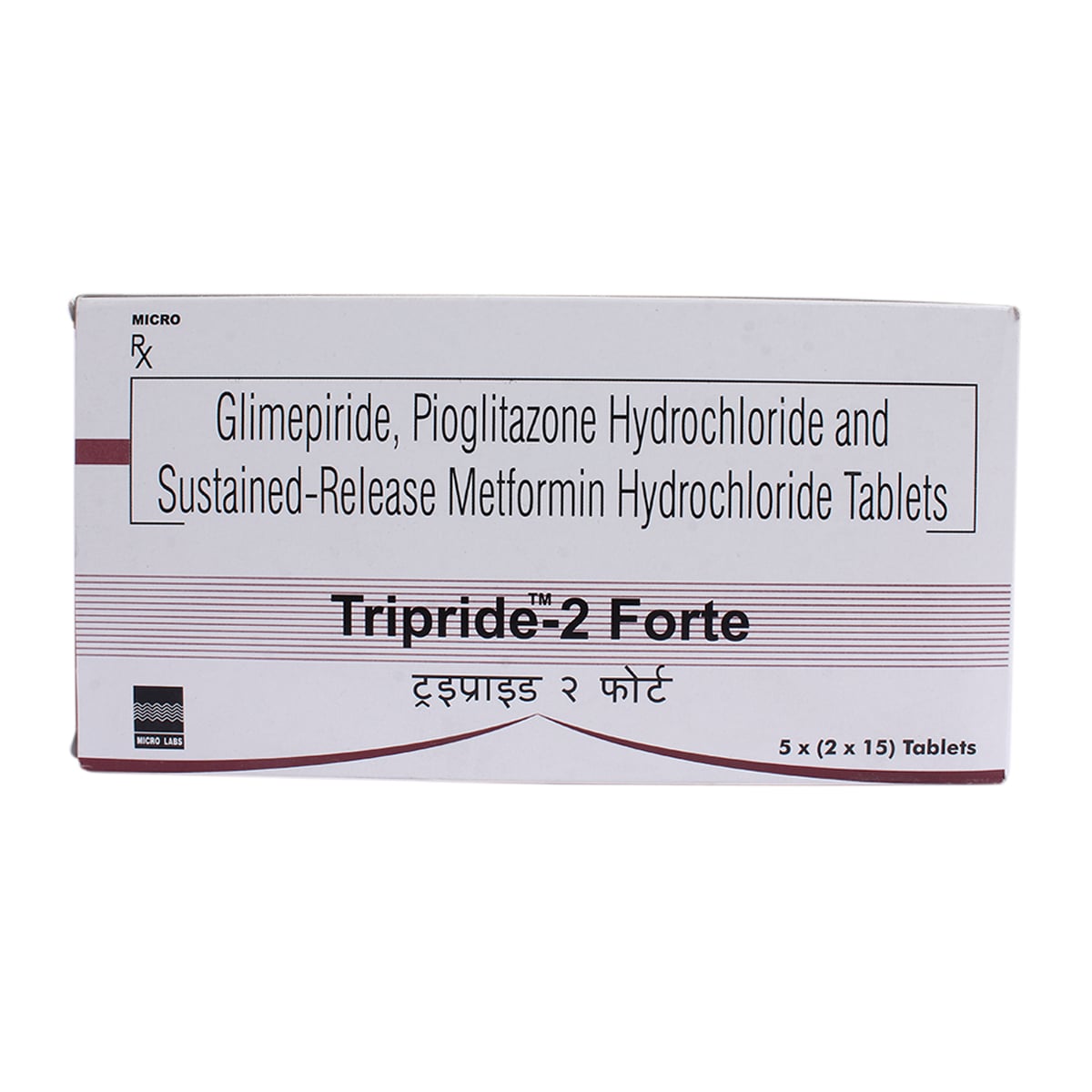 Tripride-2 Forte Tablet 15's, Pack of 15 TABLETS Tripride-2 Forte Tablet 15's, Pack of 15 TABLETS