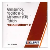 Triglimibrit 2 Tablet 15's, Pack of 15 TABLETS