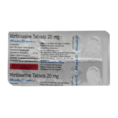 Trivoxetin 20 Tablet 10's