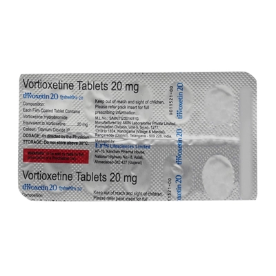 Trivoxetin 20 Tablet 10's, Pack of 10 TabletS