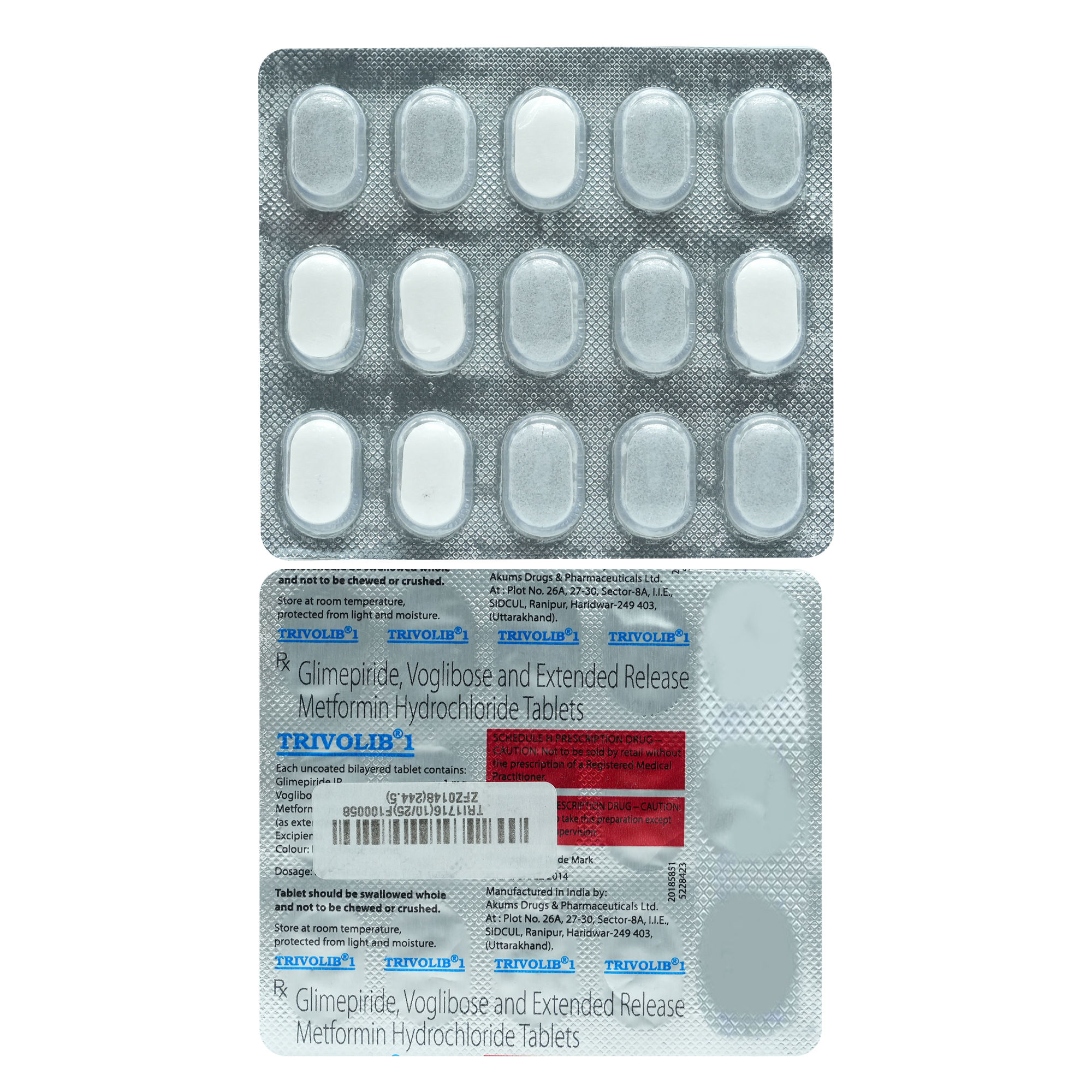 Trivolib 1 mg Tablet | Uses, Side Effects, Price | Apollo Pharmacy