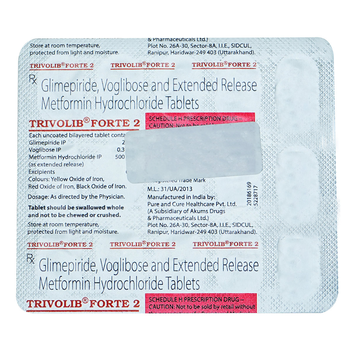 Trivolib Forte 2 Tablet 15's, Pack of 15 TabletS Trivolib Forte 2 Tablet 15's, Pack of 15 TabletS