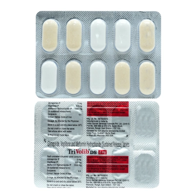 Trivolib DS 2 mg Tablet 10's, Pack of 10 TABLETS