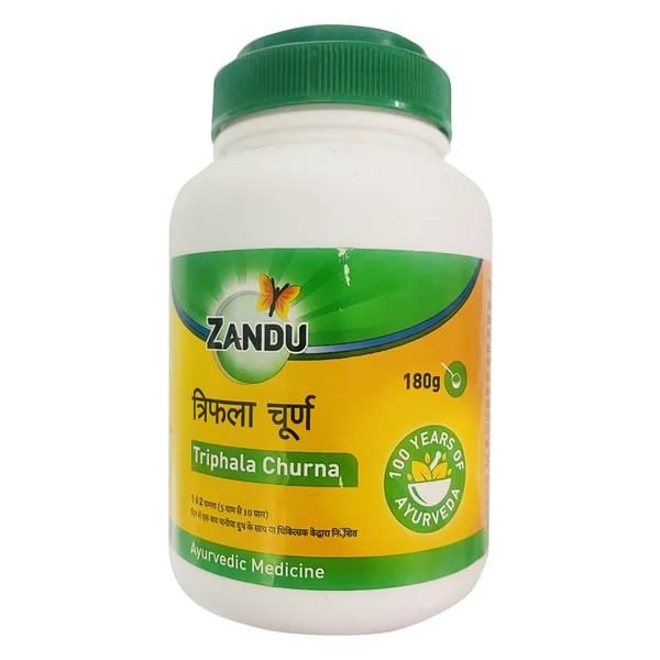 Zandu Triphala Churna, 180 gm, Pack of 1