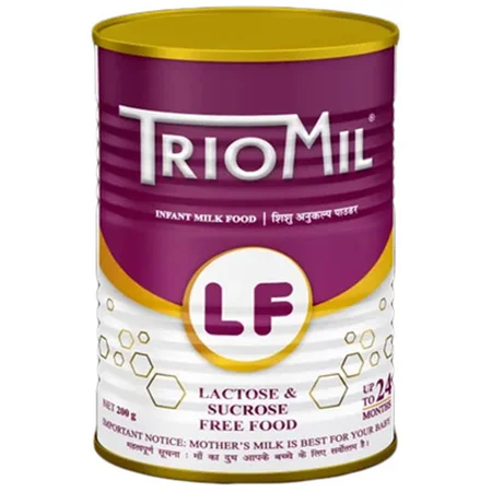 Triomil Lactose Free Infant Formula Powder, 200 gm Tin