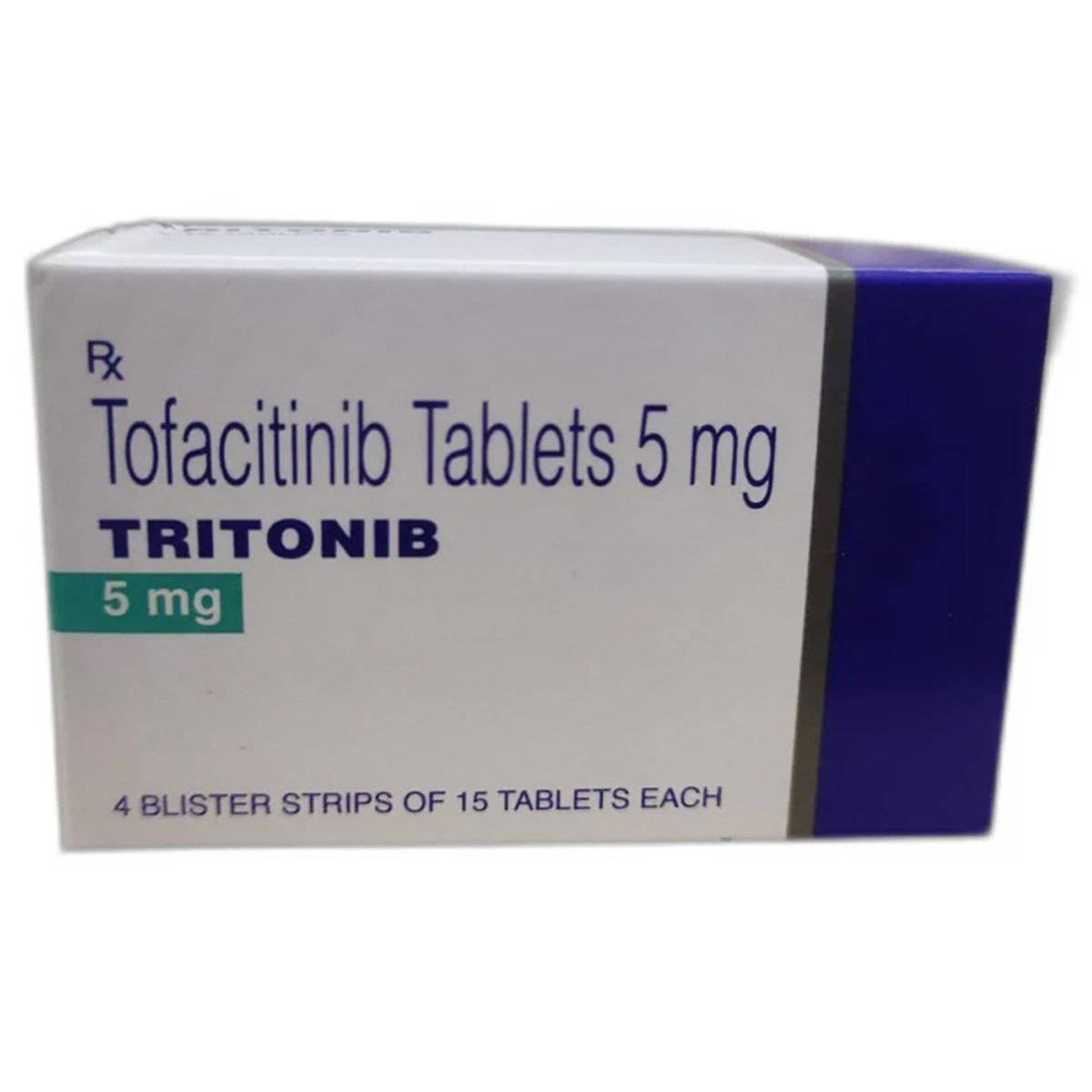 Tritonib 5 mg Tablet 15's, Pack of 15 TabletS Tritonib 5 mg Tablet 15's, Pack of 15 TabletS