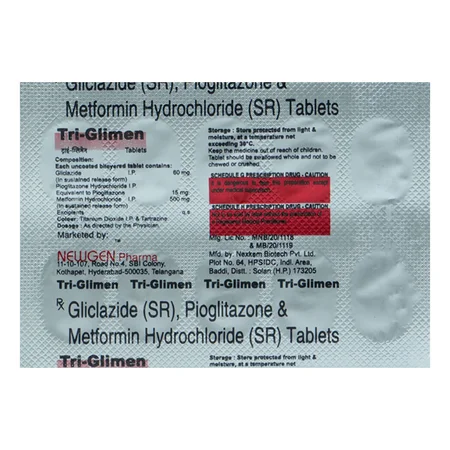 Triglimen Tablet 10's