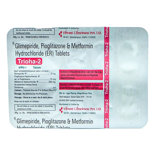 Trioha-2 Tablet 10's