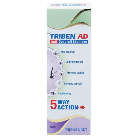 Triben AD New Anti Dandruff Shampoo 75 ml