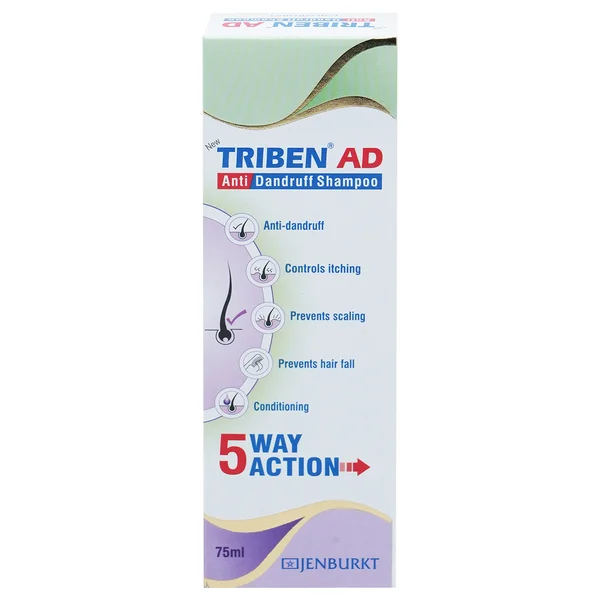Triben AD New Anti Dandruff Shampoo 75 ml