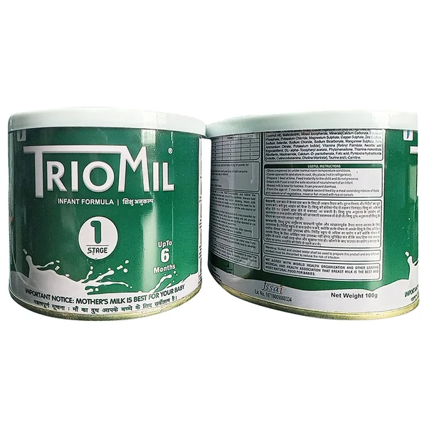 Triomil Stage 1 Infant Formula Powder, 100 gm, Pack of 1