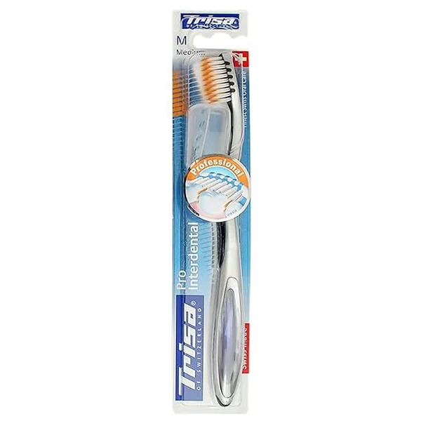 Trisa Pro Interdental Medium ToothBrush, 1 Count, Pack of 1
