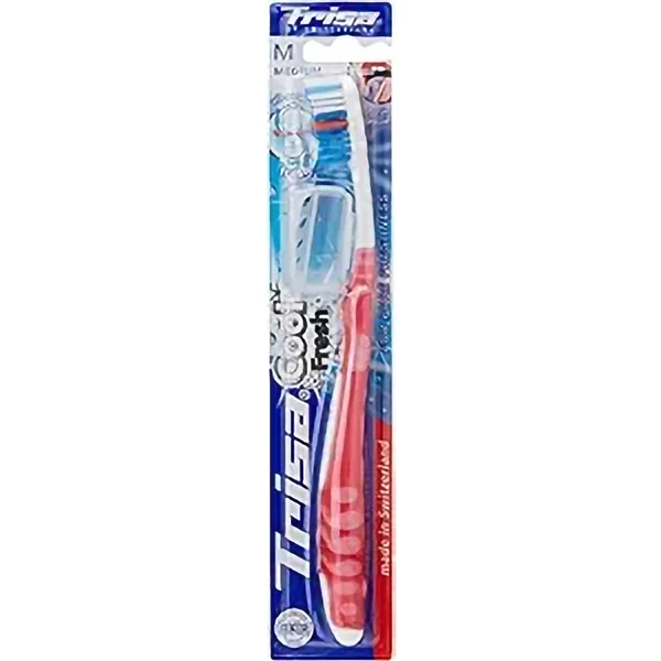 Trisha Fresh Super Clean Medium ToothBrush, 1 Count, Pack of 1