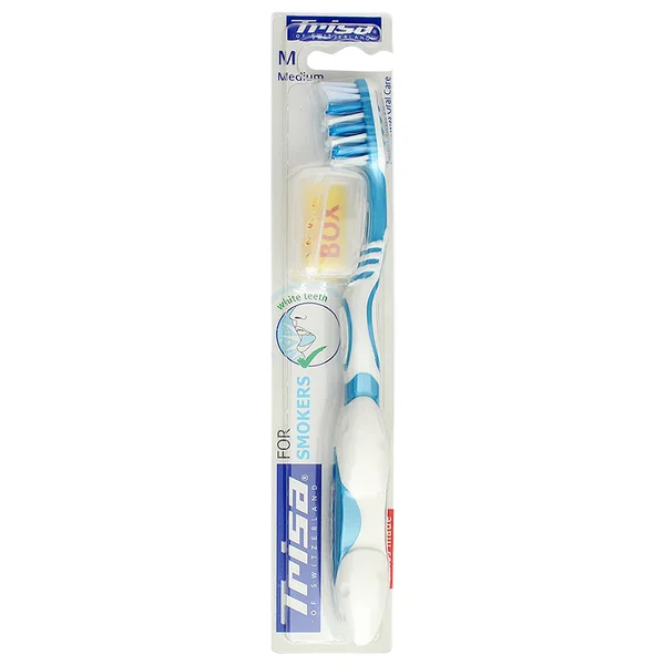 Trisa Toothbrush for Smokers, 1 Count, Pack of 1