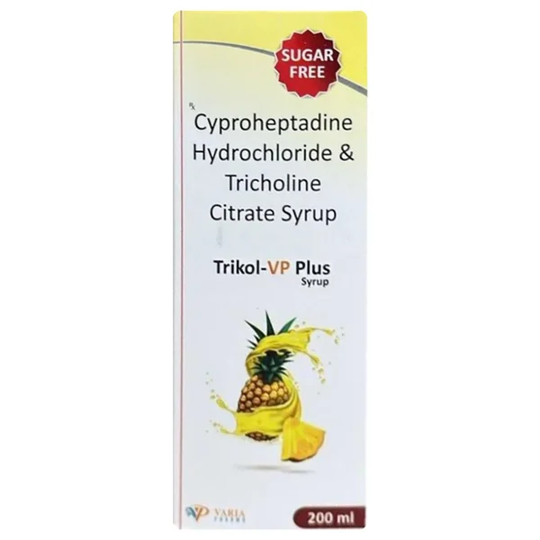 Trikol-VP Plus Sugar Free Syrup 200 ml